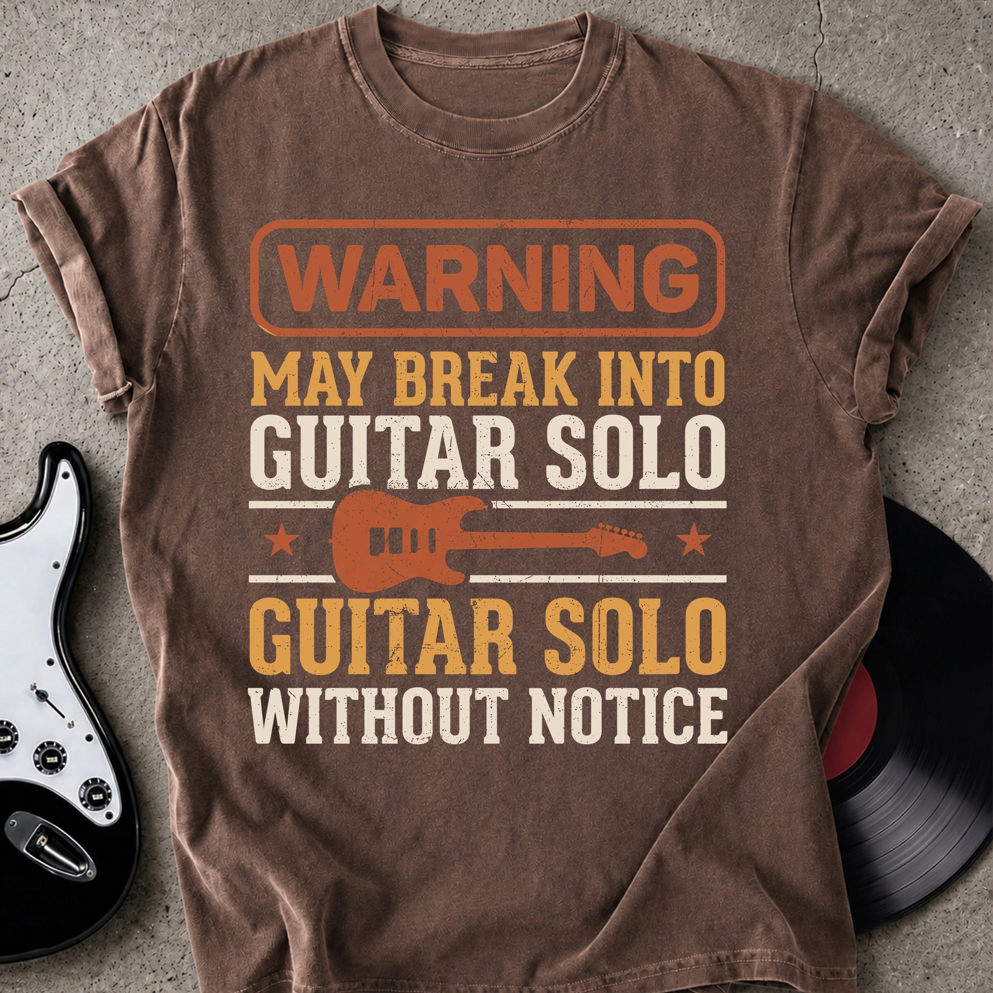 Warning Guitar Solo T-shirt