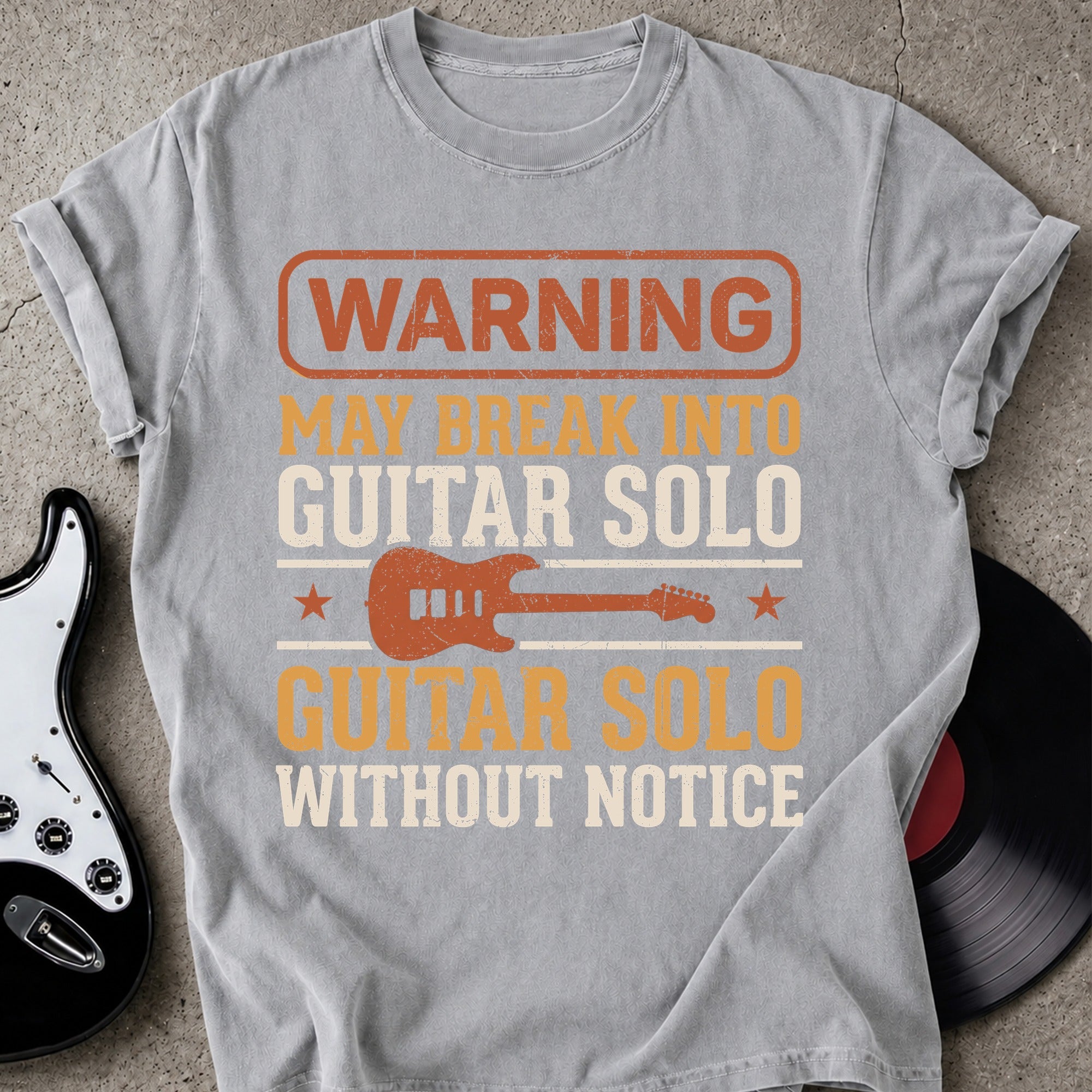 Warning Guitar Solo T-shirt