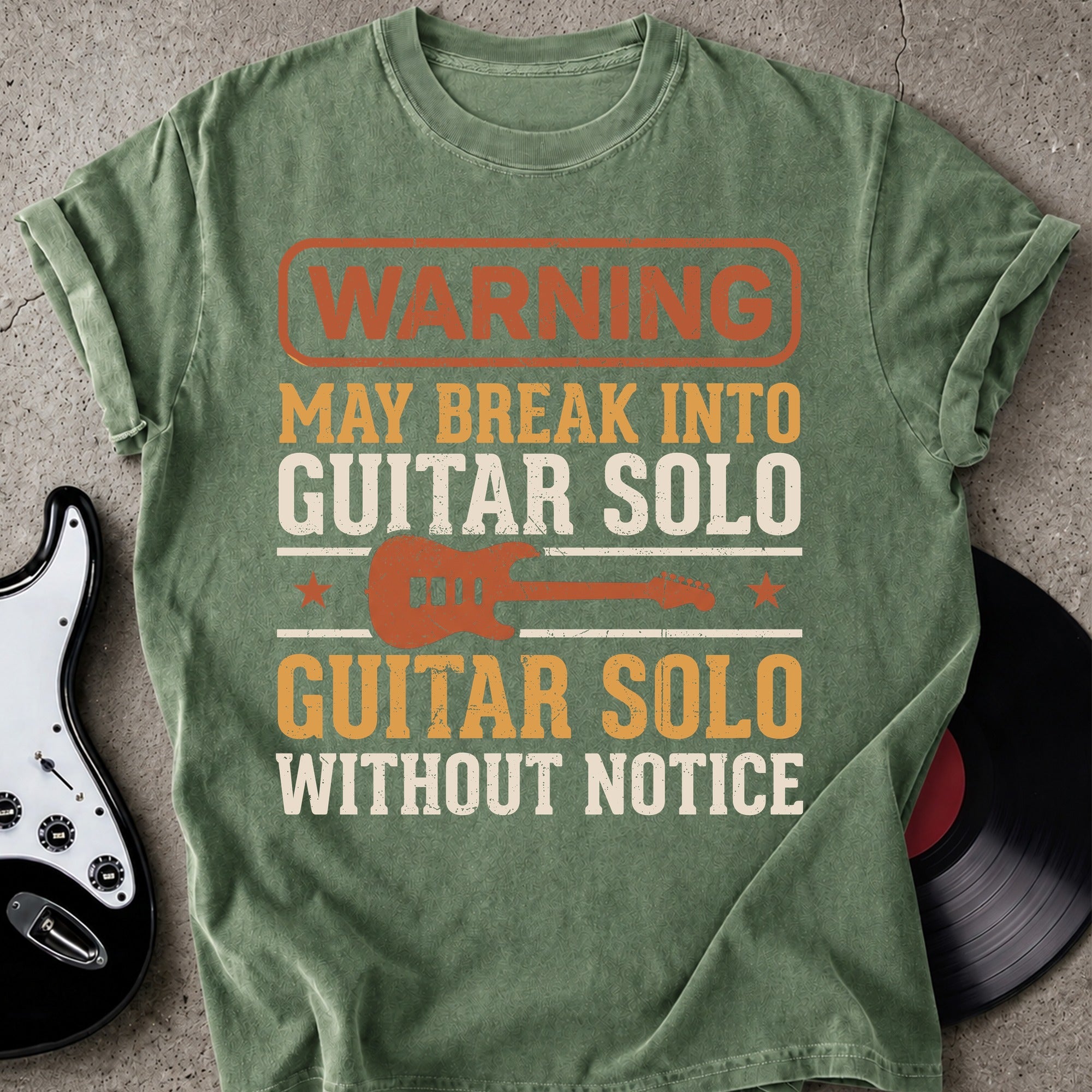 Warning Guitar Solo T-shirt