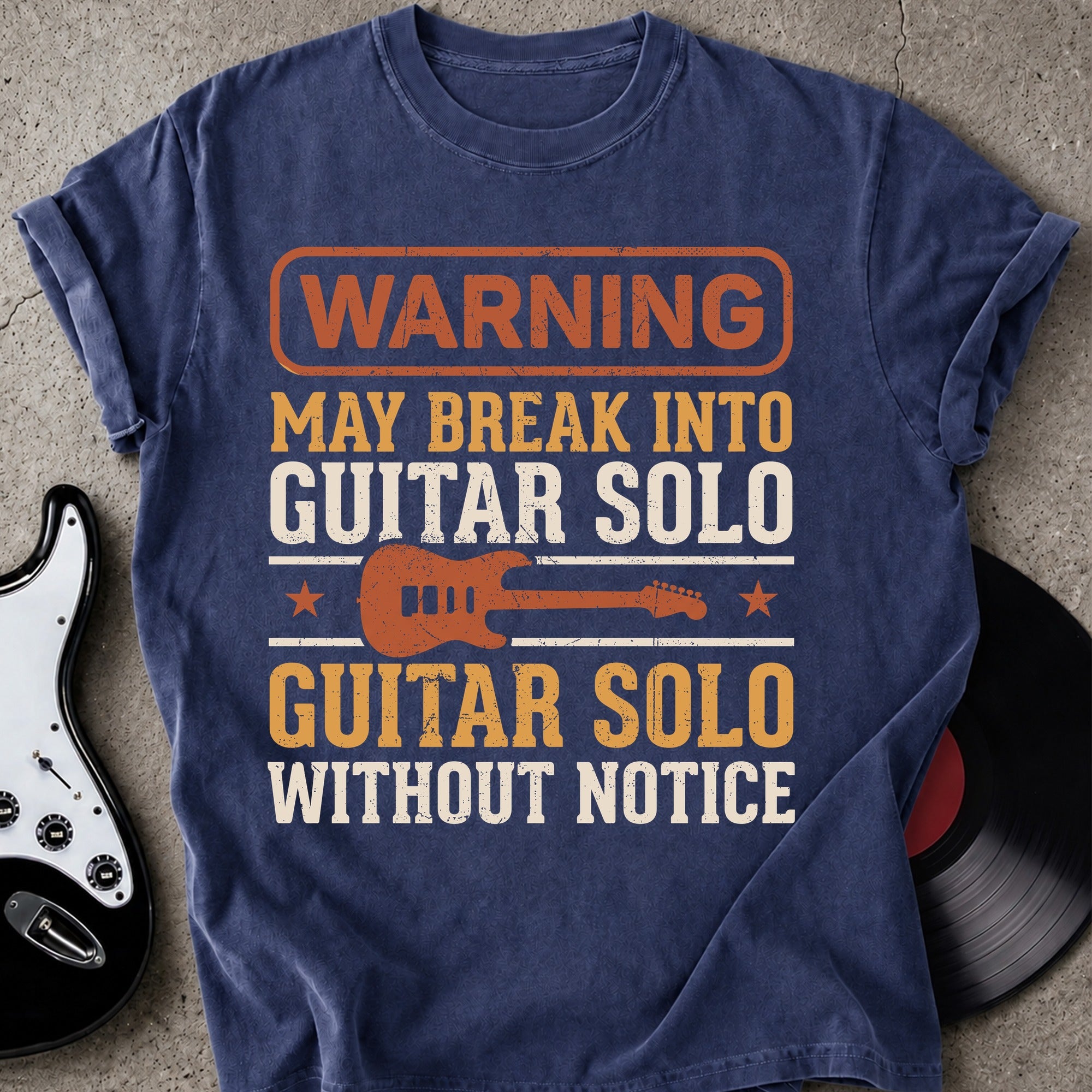 Warning Guitar Solo T-shirt