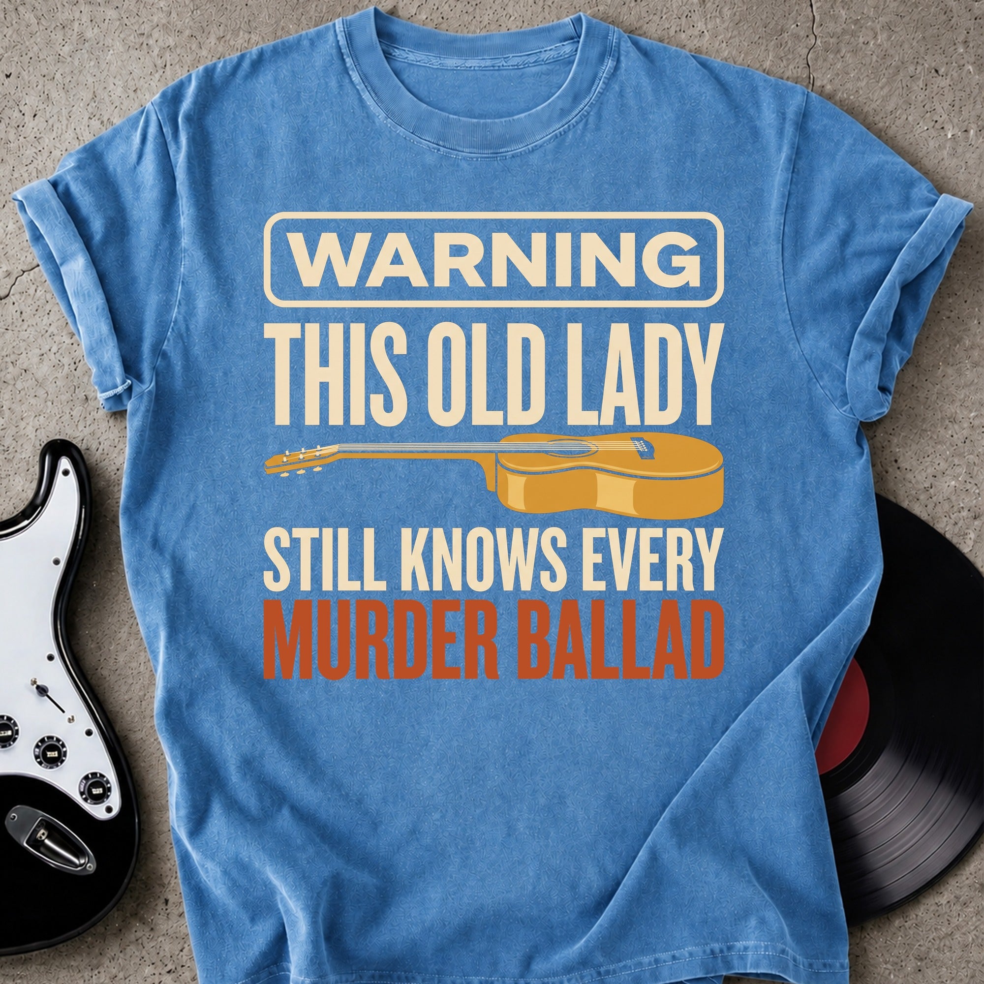 Warning Old Lady T-shirt