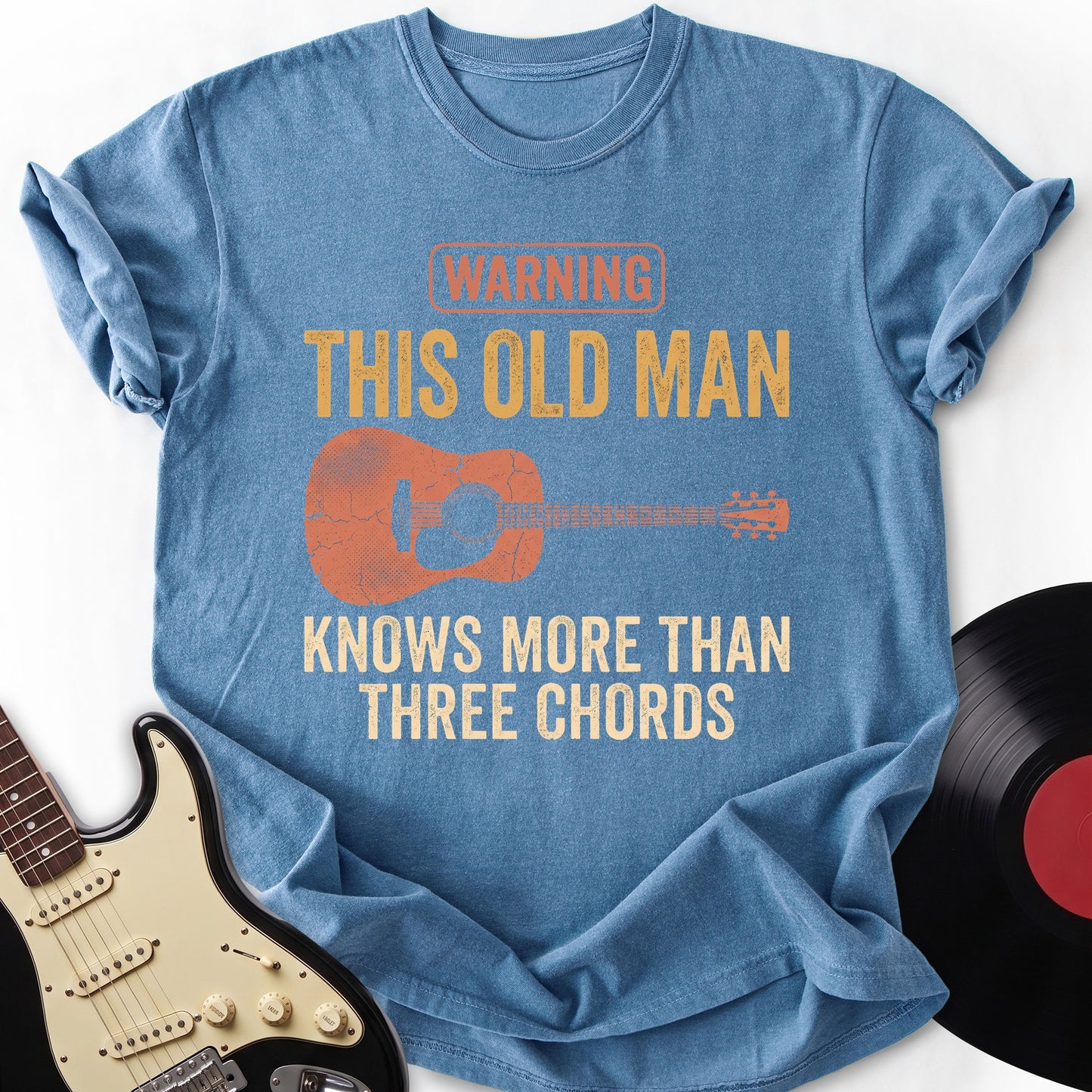 Warning Old Man T-Shirt