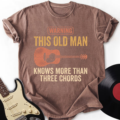 Warning Old Man T-Shirt