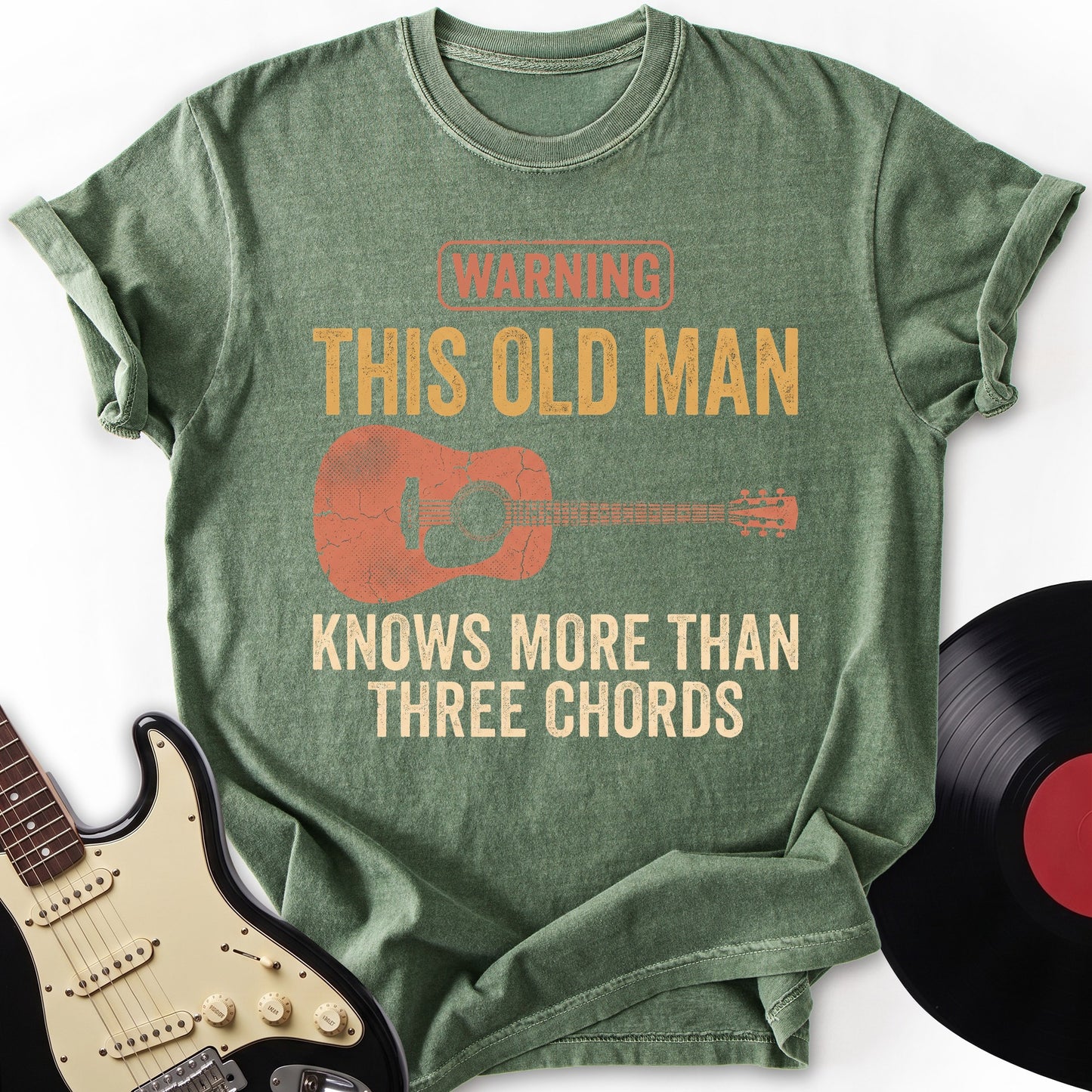 Warning Old Man T-Shirt