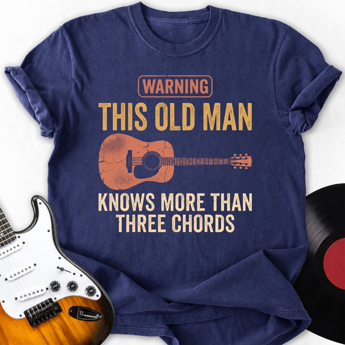 Warning Old Man T-Shirt
