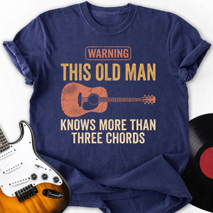 Warning Old Man T-Shirt