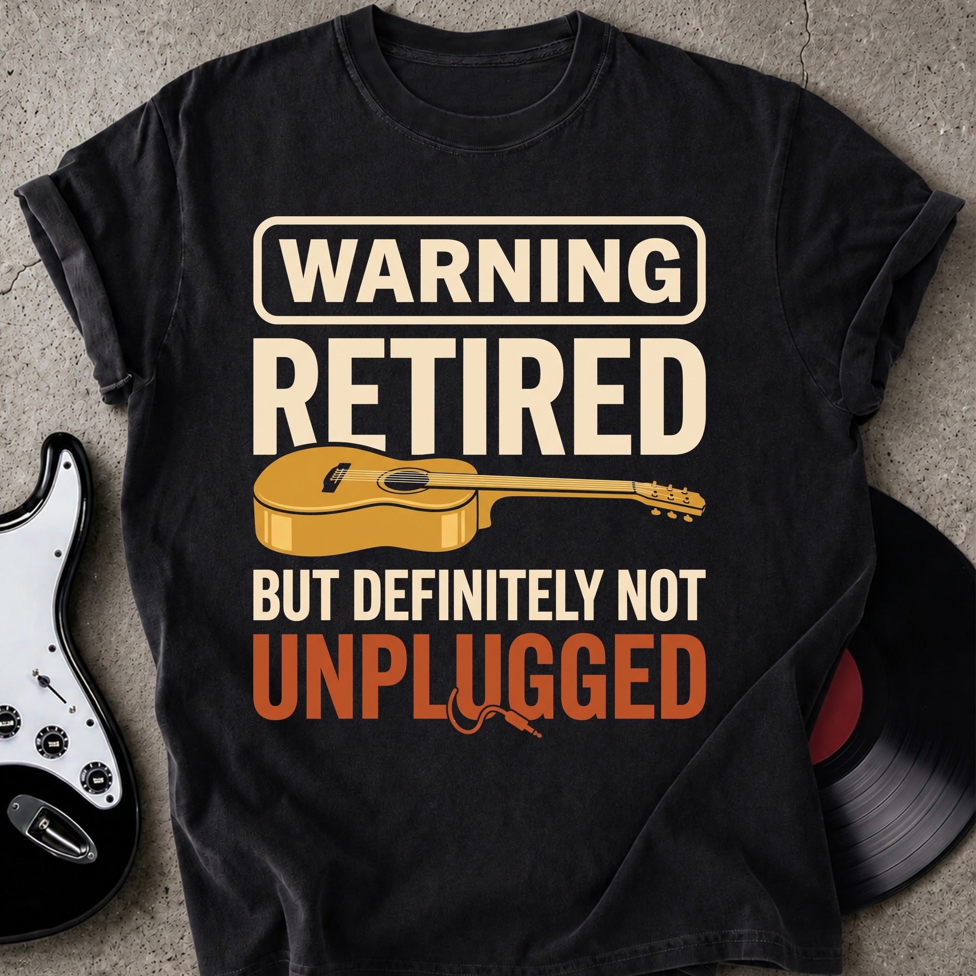 Warning Retired T-shirt