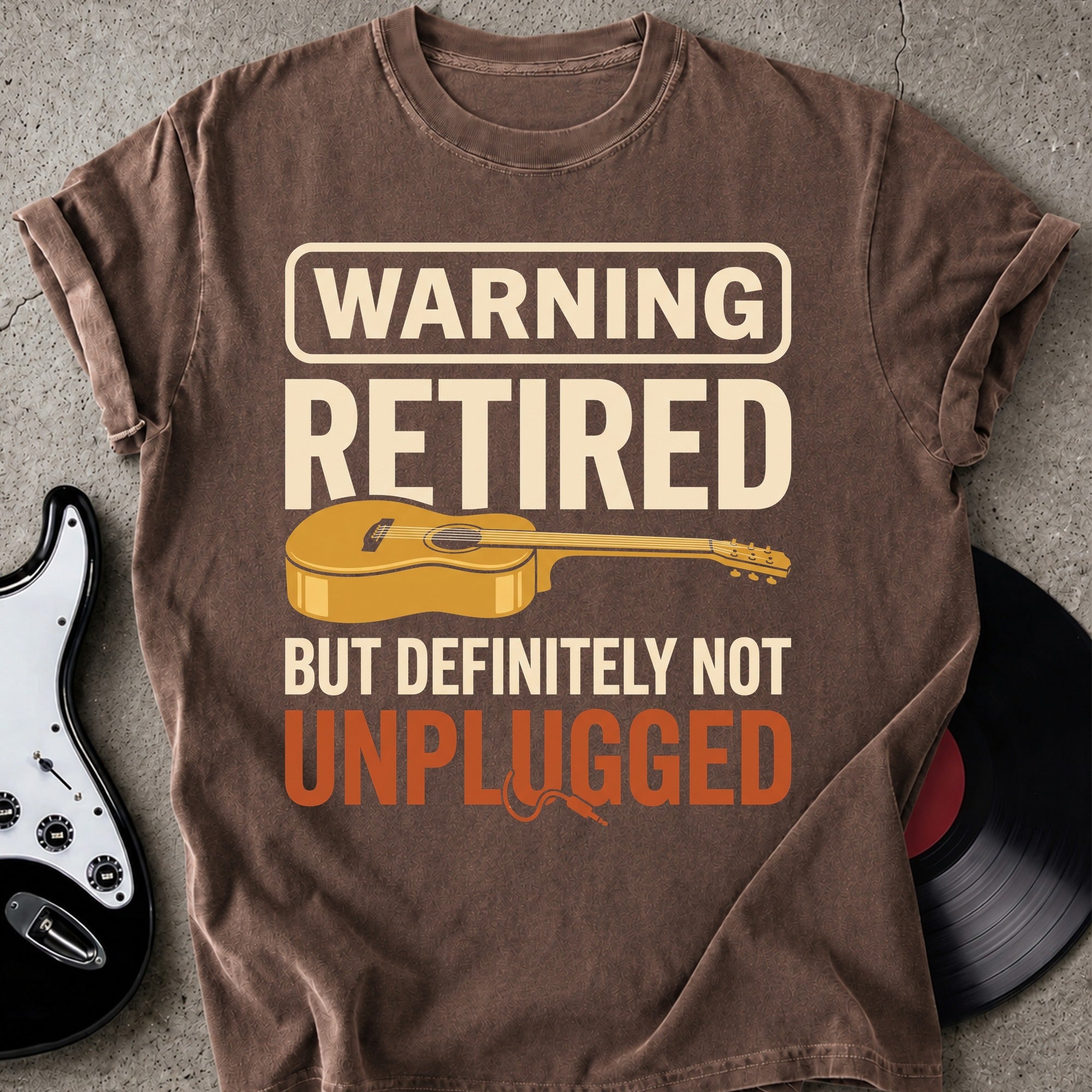 Warning Retired T-shirt