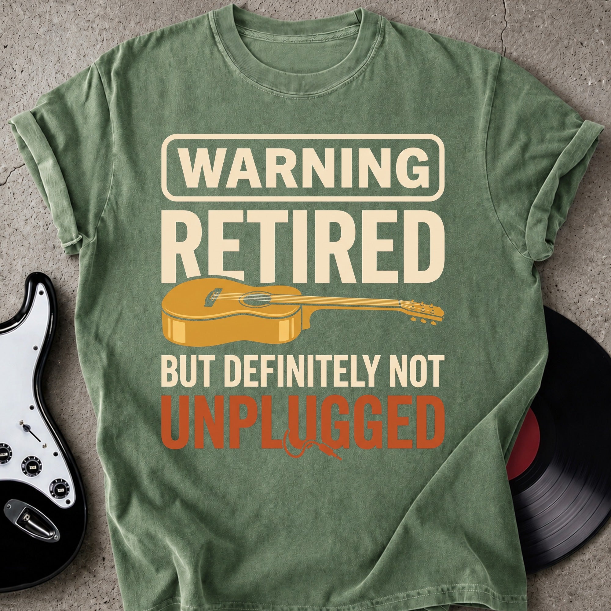 Warning Retired T-shirt