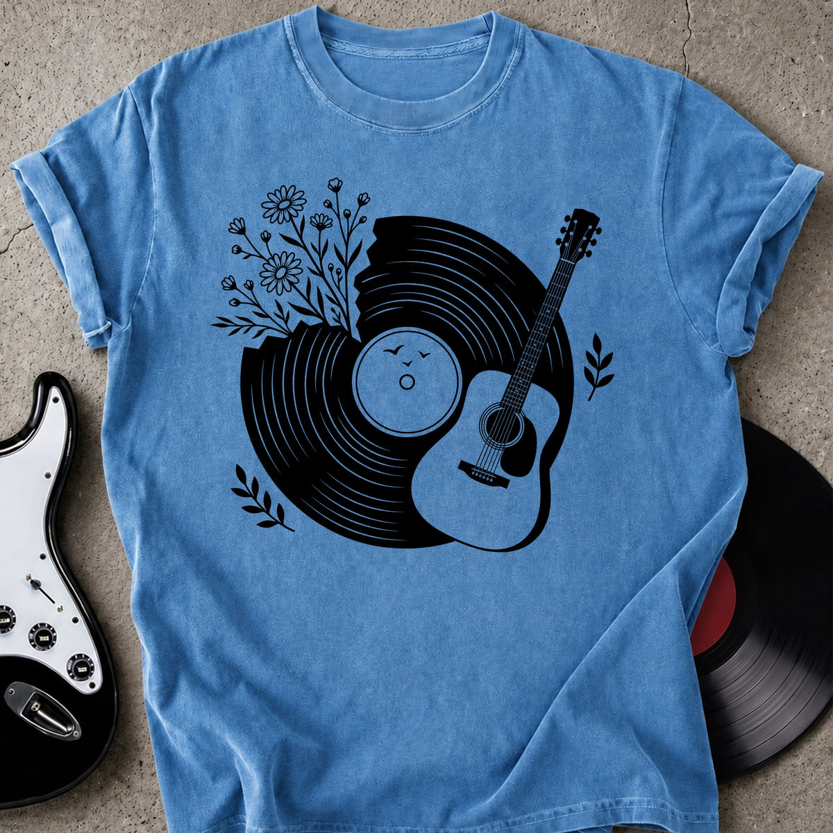 Wildflower Guitar T-shirt