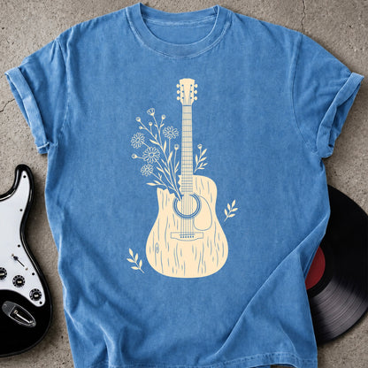 Wildflowers Guitar T-shirt