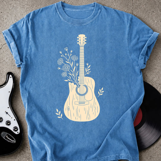 Wildflowers Guitar T-shirt
