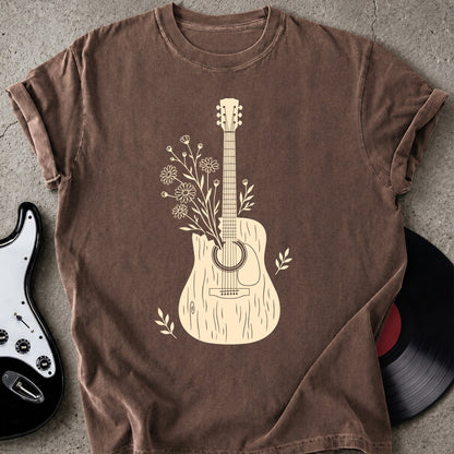 Wildflowers Guitar T-shirt