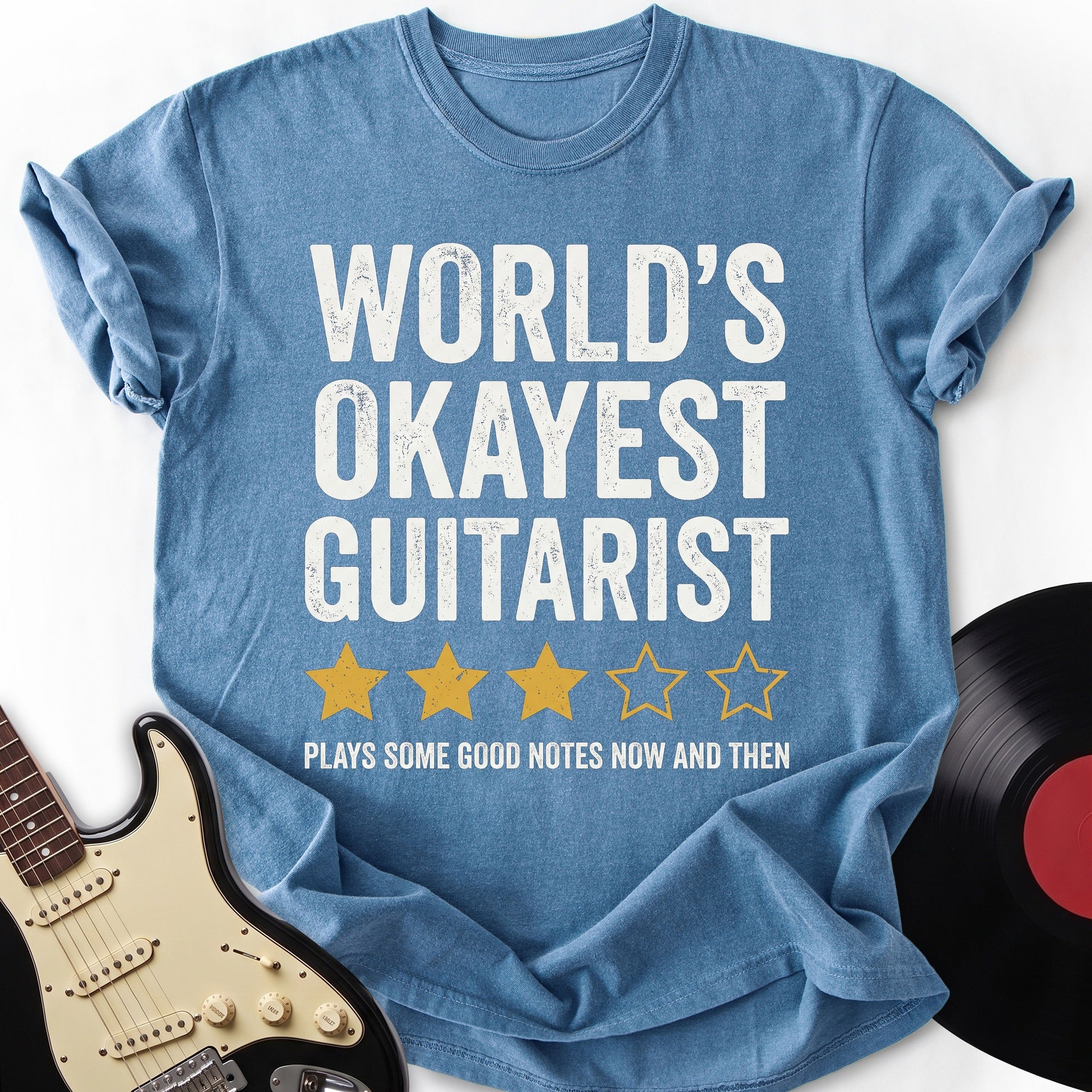 Worlds Okayest Guitarist T-shirt