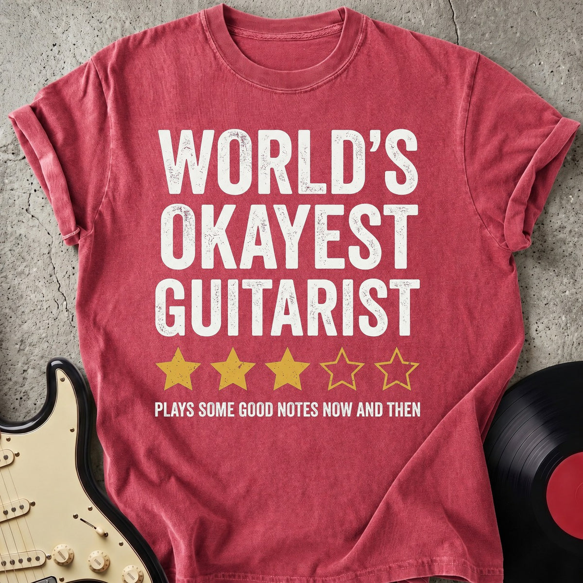 Okayest Guitarist T-shirt