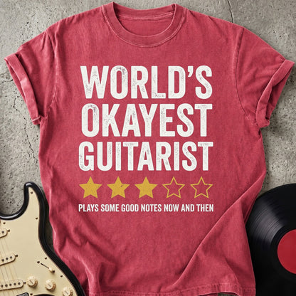 Okayest Guitarist T-shirt