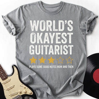 Worlds Okayest Guitarist T-shirt