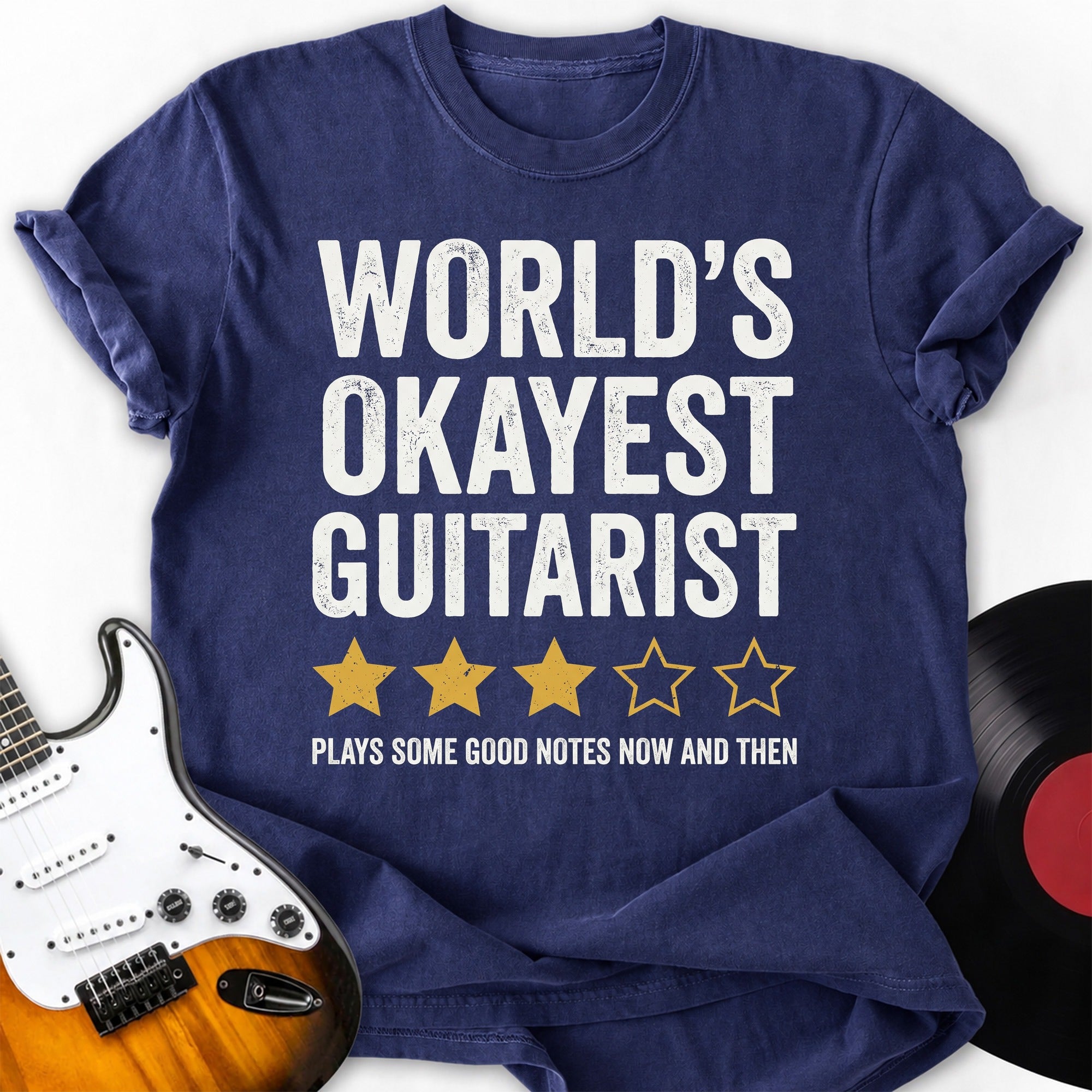 Worlds Okayest Guitarist T-shirt