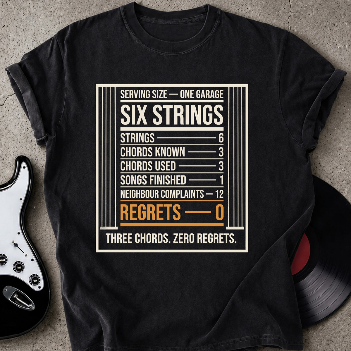 Zero Regrets T-shirt