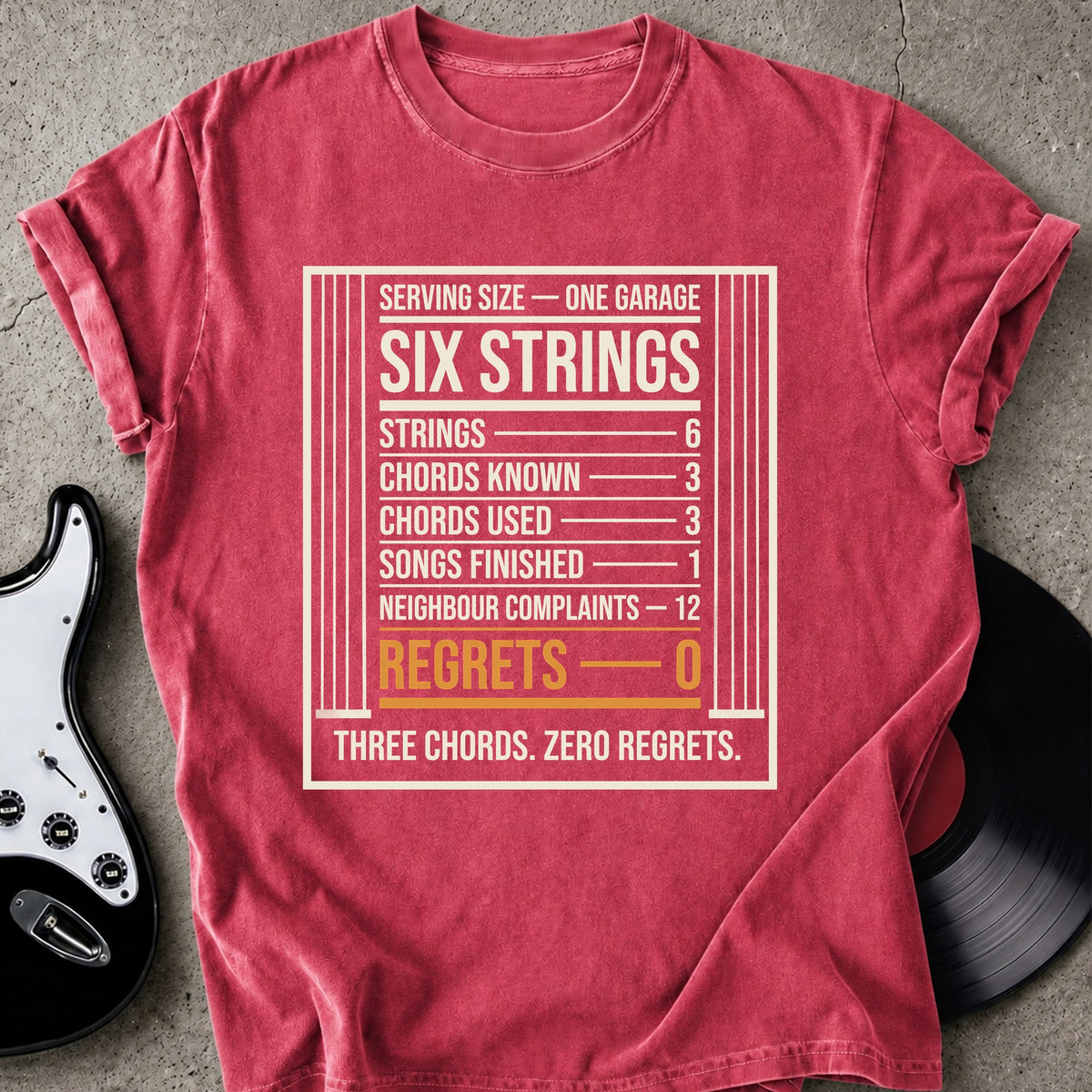 Zero Regrets T-shirt