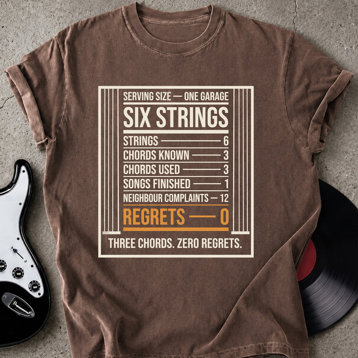 Zero Regrets T-shirt