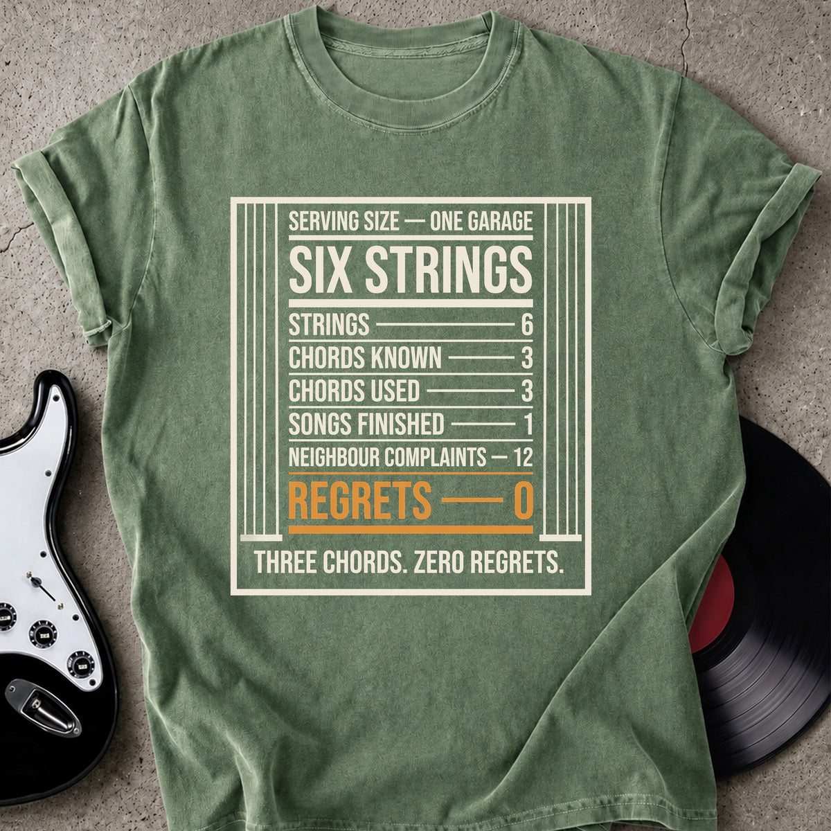 Zero Regrets T-shirt