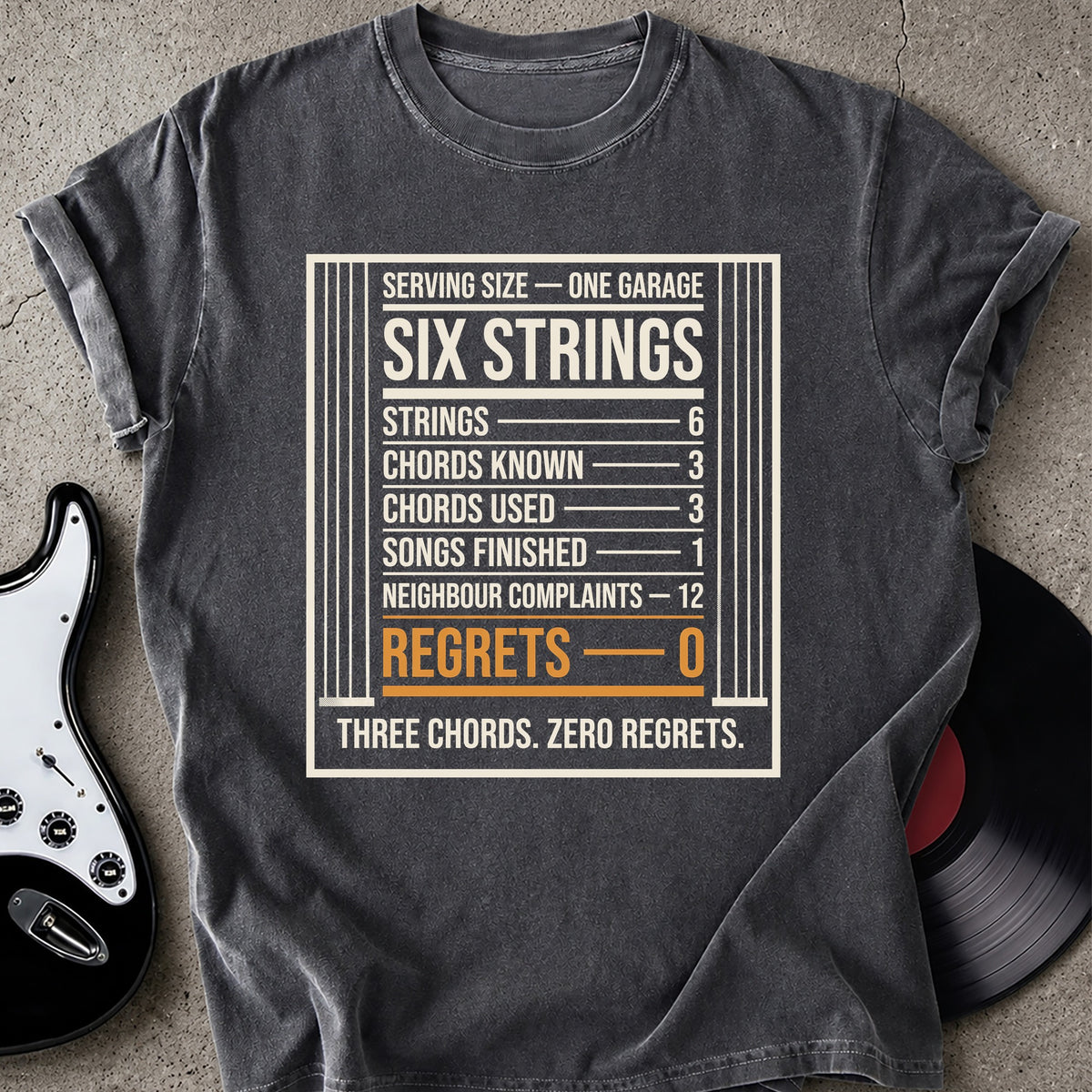 Zero Regrets T-shirt