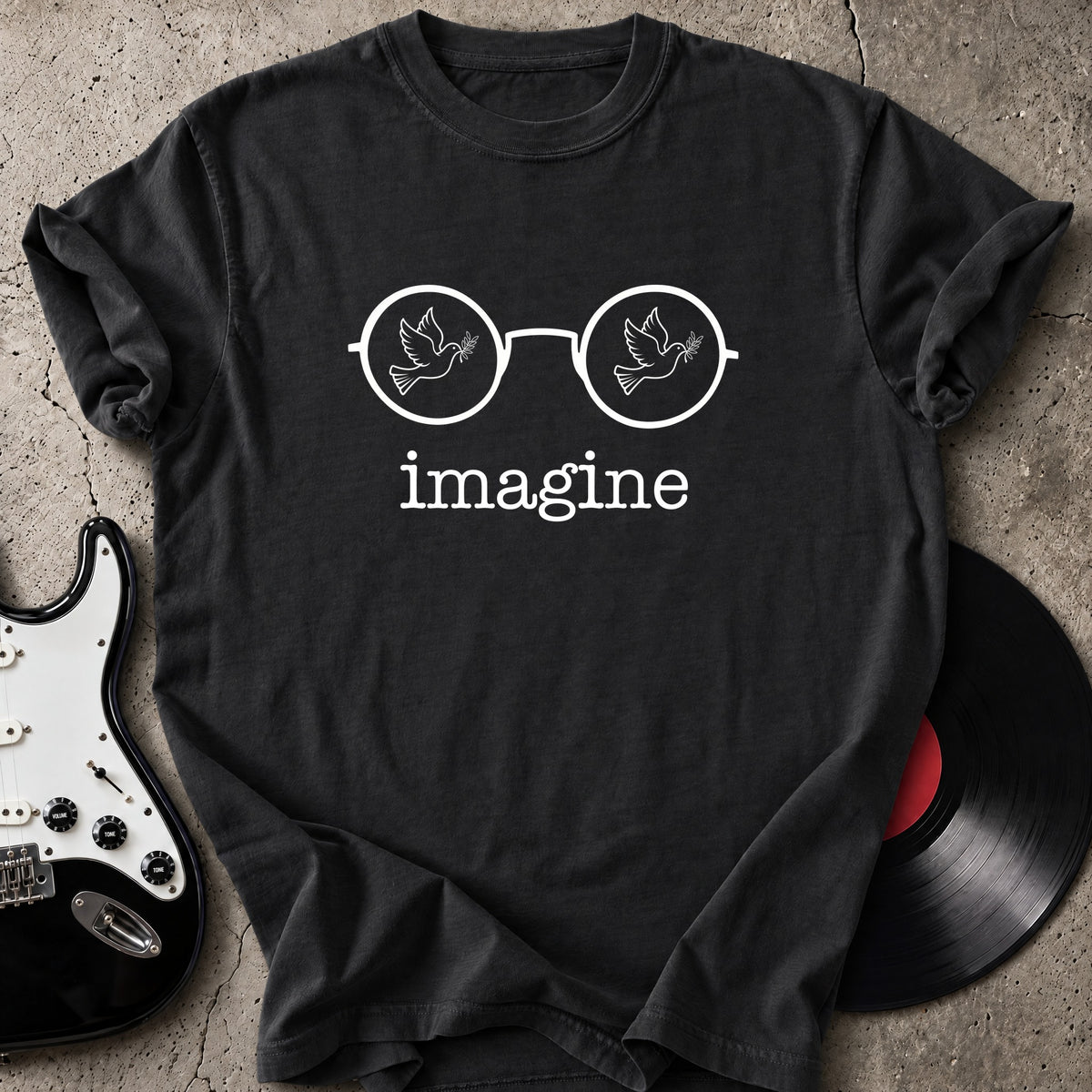 Imagine Glasses T-Shirt