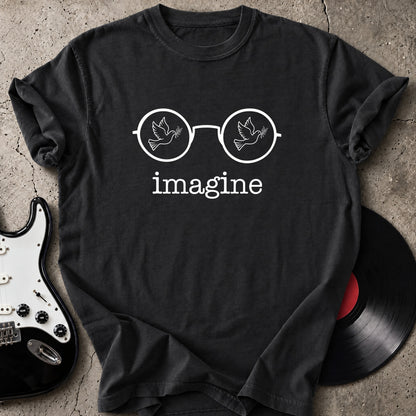 Imagine Glasses T-Shirt