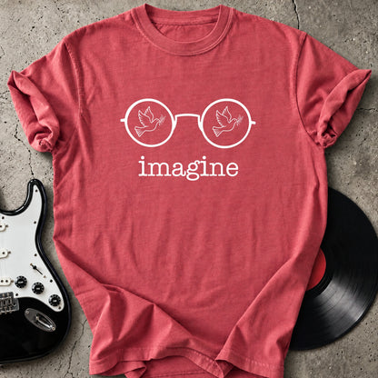 Imagine Glasses T-Shirt