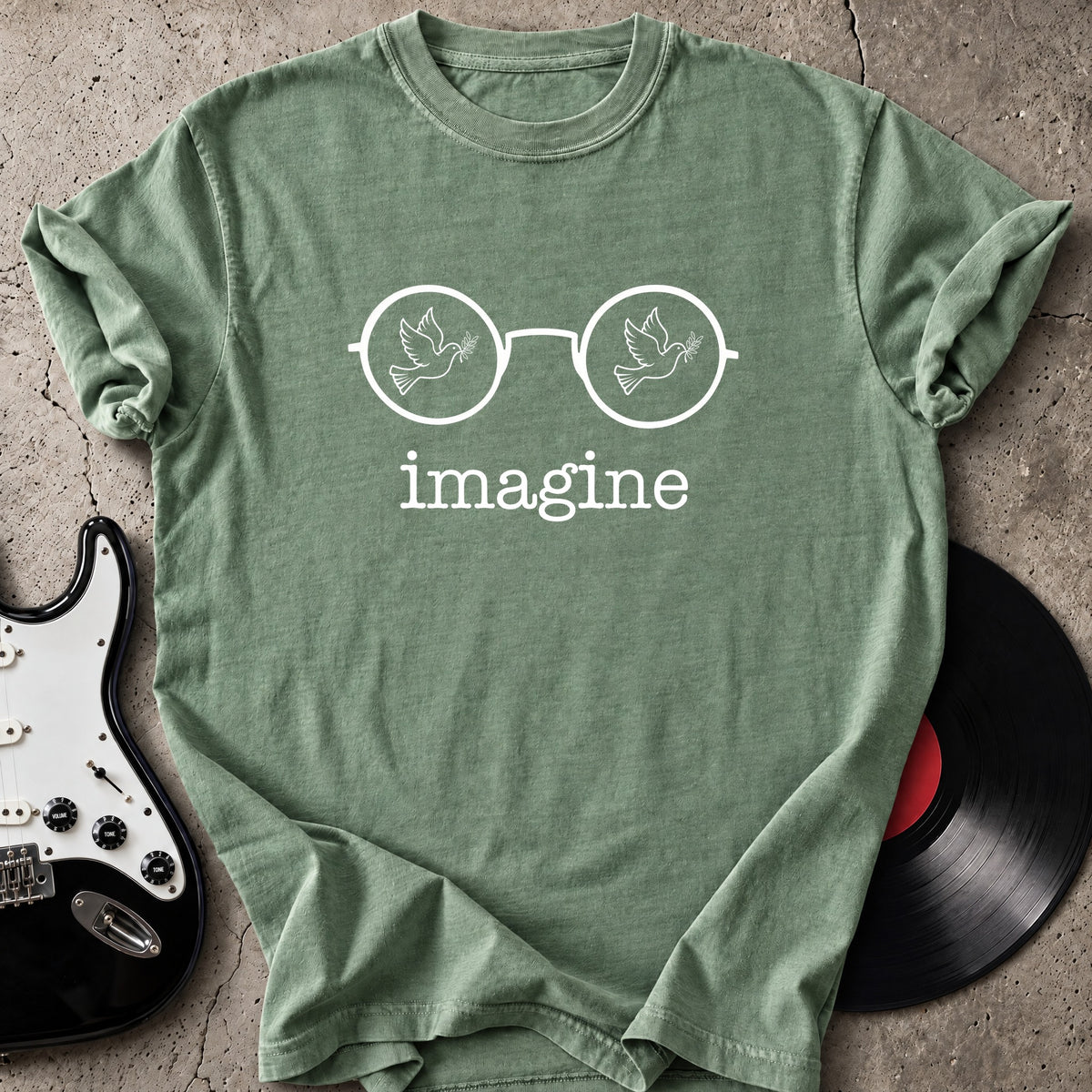 Imagine Glasses T-Shirt