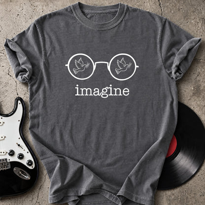 Imagine Glasses T-Shirt